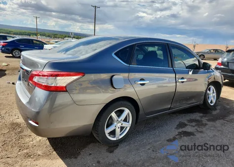 2015 Nissan Sentra S z USA, uszkodzony, nr VIN 3N1AB7AP4FY270045